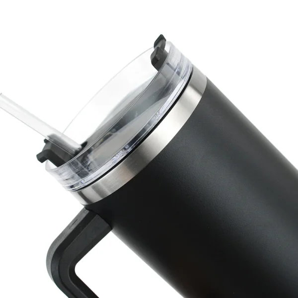 6pack US Warehouse 40oz  Stainless Steel  Double Wall Keep Cold For A Long Time With Handle  Wholesale Bluk Tumbler - Image 2