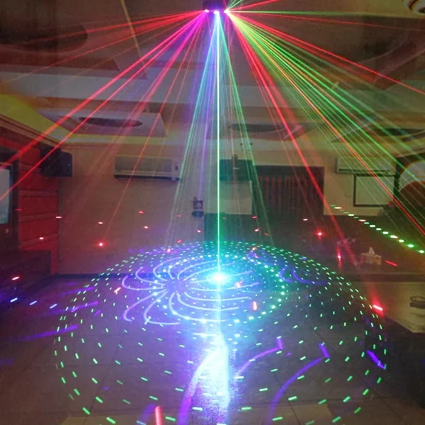 HCWE 9 Eyes Projector RGB Christmas Laser Party Light Remote Control Nightclub Lights Decoration DJ Halloween Karaoke Disco Ball - Image 3